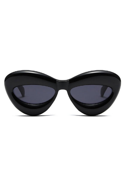 Cat Eye Glossy Sunglasses