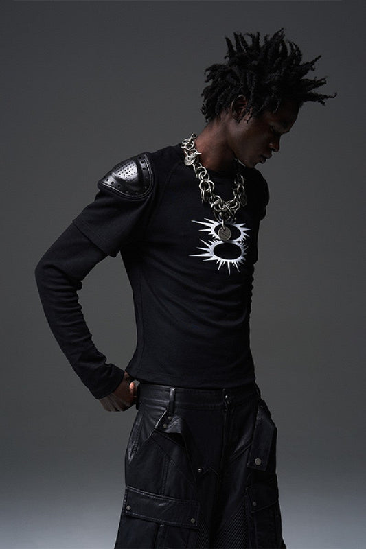 BNP x Black8 Armor Slim L/S Tee