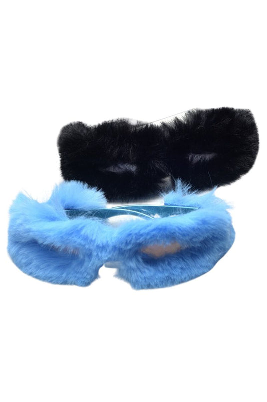 Furry Narrow Sunglasses